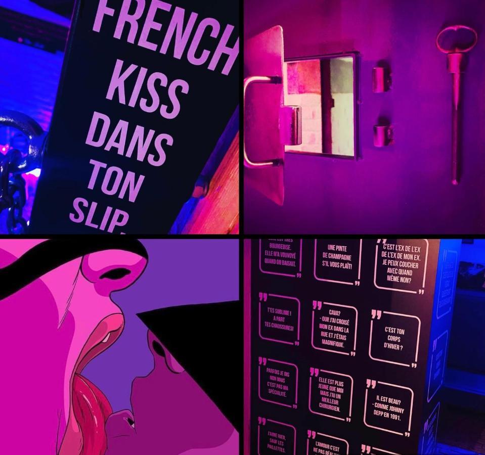 Secret Room Votre Love Room Coquine Et Insolite En Espace Privatif A Tournai Exterior foto